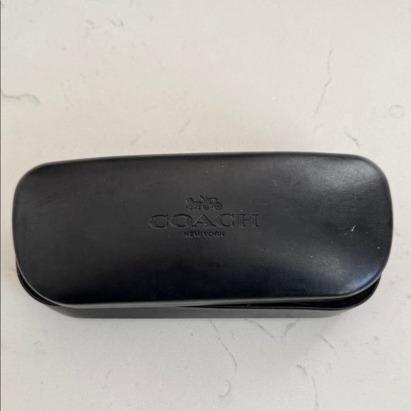 Coach Brown Sunglasses with Gold Accents - Picture 4 of 4